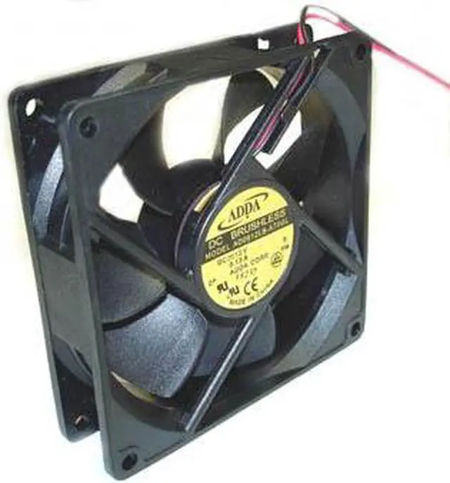 Main image of AD0812UB-A70GL - FAN DC 12V 3.1X1IN 0.3A 43.8CFM 40DB 3400RPM 2 WIRE W/PLUG