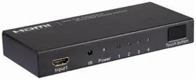 Main image of PRO2096-4 - HDMI SWITCH BOX 4WAY W/REMOTE 4 INPUT 1 OUTPUT