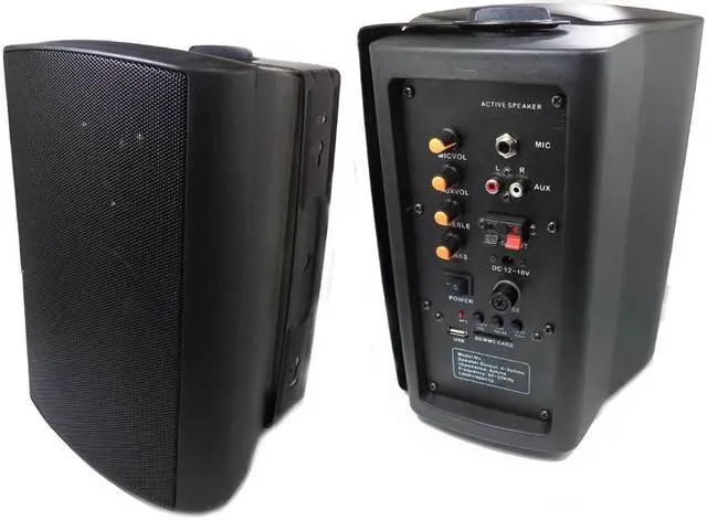 Alt view image 2 of 2 - WA-60USB - SPEAKER WALL MOUNT 4-8R WITH USB/SDMMC CARD SLOT