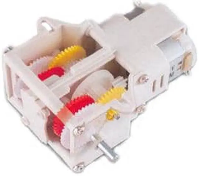 Main image of CKG-131 - TWIN-MOTOR GEARBOX 1:60 200RPM 1:120 100RPM  1:288 42RPM