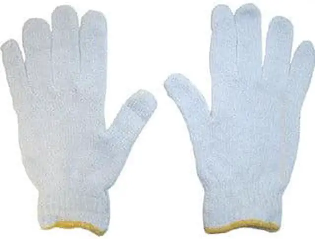 Main image of 45285 - GLOVES KNITTED PLAIN MEDIUM COTTON POLYESTER (12 pcs/pkg)