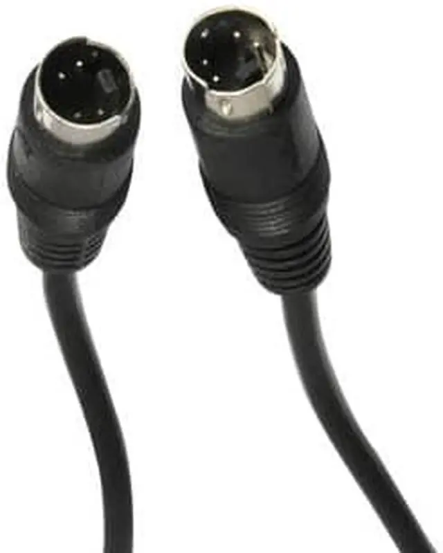 Main image of 5838 - S-VIDEO CABLE MINI DIN 4M/M 15FT BLACK TIN