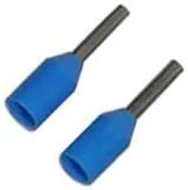Main image of VE7508 - FERRULE 20AWG 8MM STEM BLUE  (100 pcs/pkg)