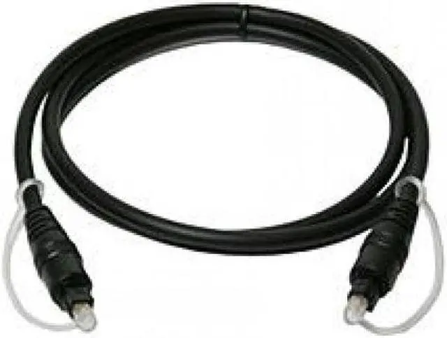 Alt view image 2 of 2 - C-TOSLINK-30 - FIBER OPTIC AUDIO CABLE 30FT TOSLINK BLACK