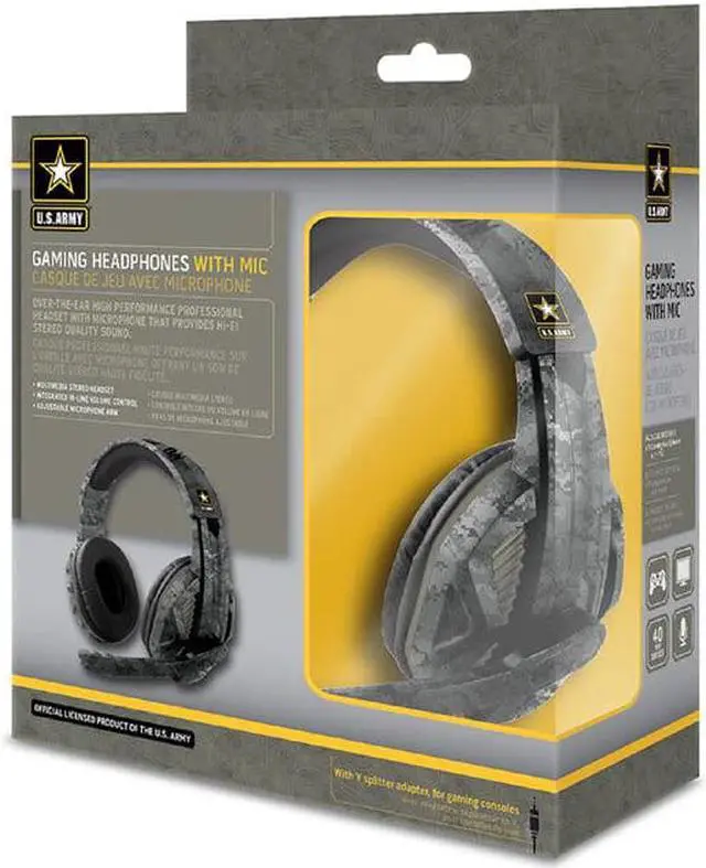 Alt view image 2 of 2 - 23757-US - HEADPHONE STEREO FOR GAMING W/ ADJUSTABLE MICROPHONE ARM