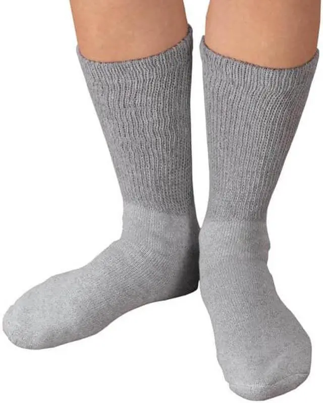 Main image of DS3P-1-GR - DIABETIC SOCKS GREY SIZE 10-13
