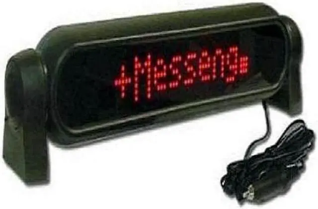 Main image of 118023 - ADVERTISEMENT LED DISPLAY WITH 12V AND 120V POWER ADAPTERS
