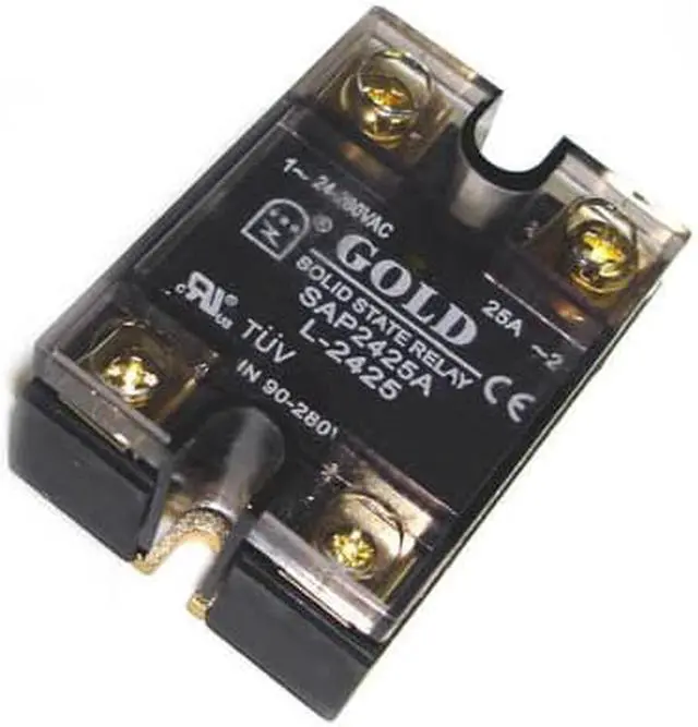 Main image of SAP2425A-L - RELAY SSAC 90-280V 25A/280VAC SCREW MOUNT WITH INDICATOR