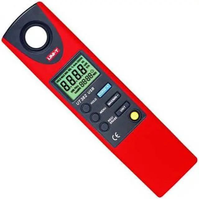 Main image of UT382 - LIGHT METER RANGE BETWEEN 20LUX TO 20000LUX
