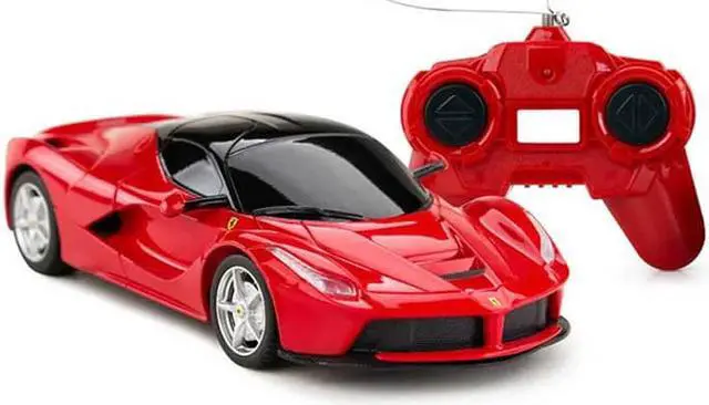 Main image of 924890 - RADIO CONTROLLED FERRARI 1:24 RED