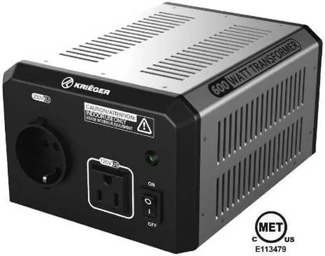 Main image of ULT600 - TXFR STEPUP/DOWN 110/220 600W 1 US/1 EURO OUTPUT