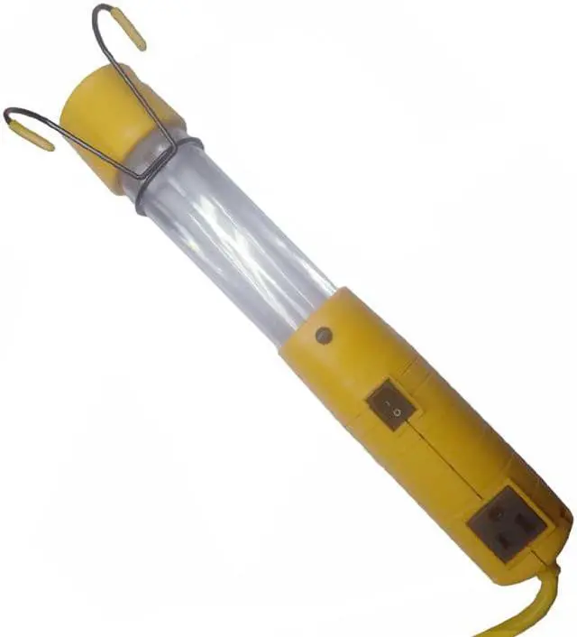 Main image of 95326 - WORKLIGHT WITH POWER OUTLET CABLE 25FT SWIVEL HANGING HOOK