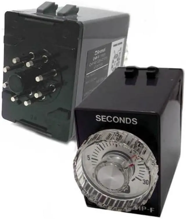 Main image of CHP-NF-30S-AC120V - TIMER AC 120V OFF-DELAY 0.5-30S 1P2T 8P RND 3A/250VAC