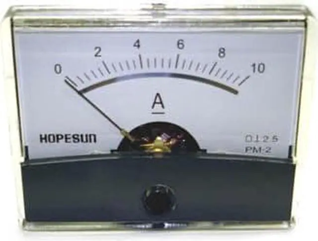 Main image of AIM6010A - PANEL METER DC 0-10AMP 2.4X1.9IN