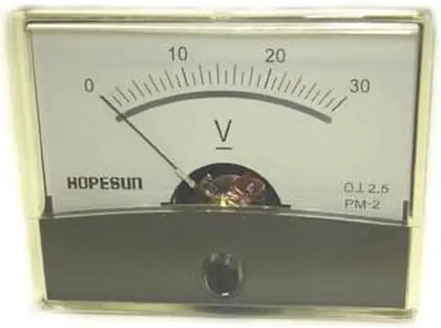 Main image of AVM6030 - PANEL METER DC 0-30V 2.4X1.9IN