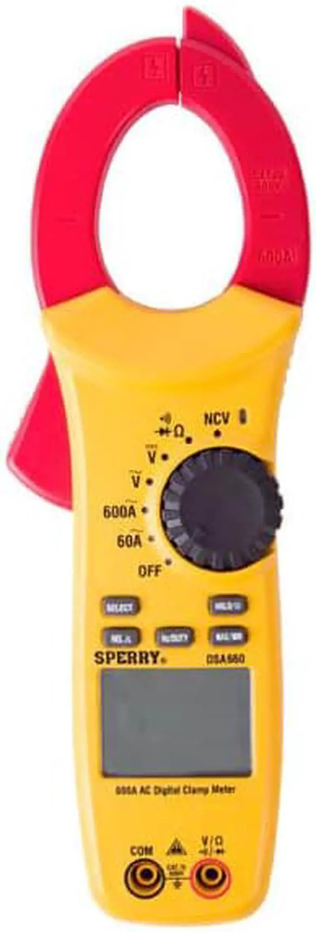Main image of DSA660 - MULTIMETER DIGITAL AC CLAMP TYPE
