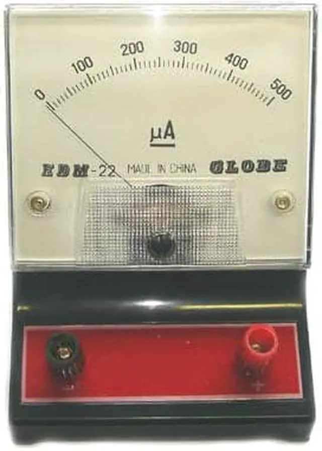Main image of EDM-22 - METER ANALOG BENCHTOP 0-500UA DC AMMETER EDUCATIONAL