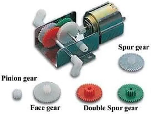 Main image of CKG-130 - GEARBOX FOR WOODEN KITS 2 IN 1 3V MOTOR