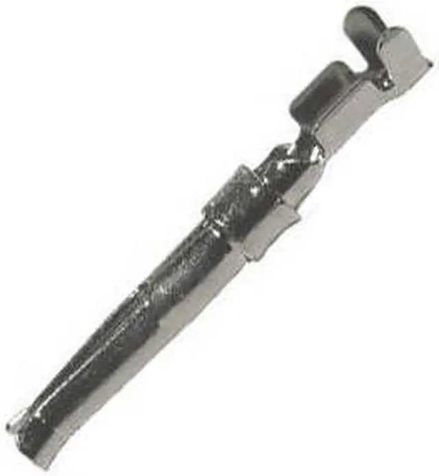 Alt view image 3 of 3 - 30-228-100 - DB FEM PIN 1X8MM CRIMP GOLD  (100 pcs/pkg)