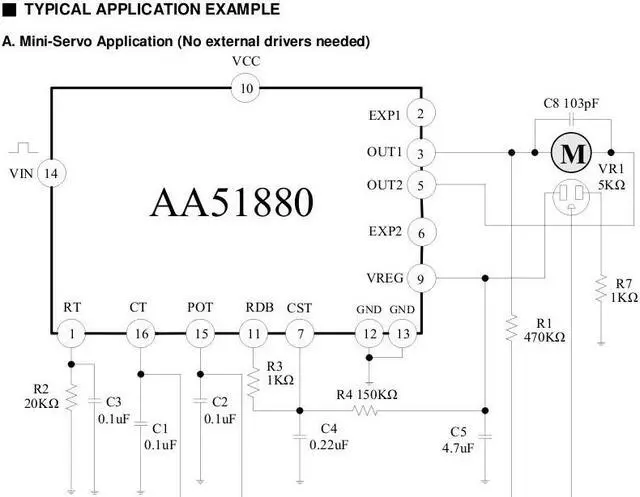 Alt view image 3 of 3 - 25504 - MOTOR SERVO MICRO 3-6V