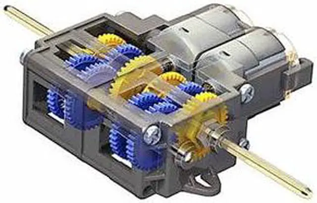 Alt view image 2 of 2 - 70168 - DOUBLE GEARBOX LEFT/RIGHT INDEPENDENT 4-SPEED