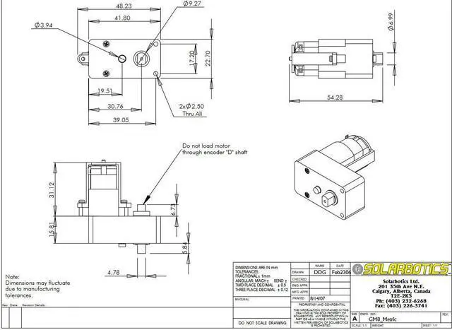 Alt view image 2 of 2 - GM8 - MOTOR GEAR 6V 80RPM GEAR RATIO 143:1 OFFSET SHAFT (2 pcs/pkg)