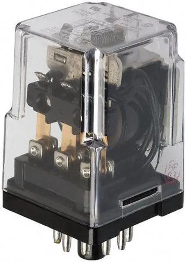 Alt view image 3 of 4 - KRP-14AG-120 - RELAY AC 120V 3P2T 10A 11P RND 10A/120VAC 6A/250VAC