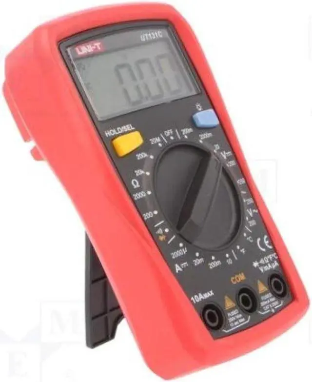 Alt view image 7 of 7 - UT131C - MULTIMETER DIGITAL 10A HANDHELD TEMP HOLD BACK