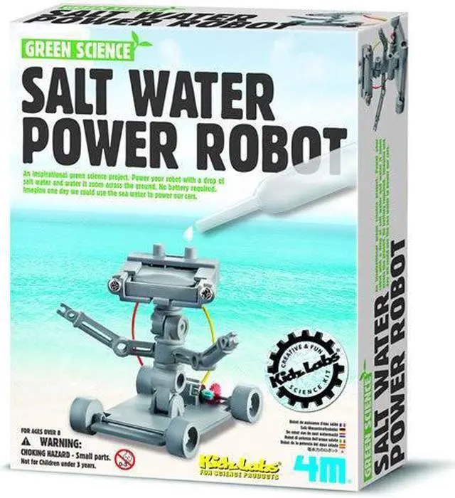 Main image of P3353 - SALT WATER POWERED ROBOT