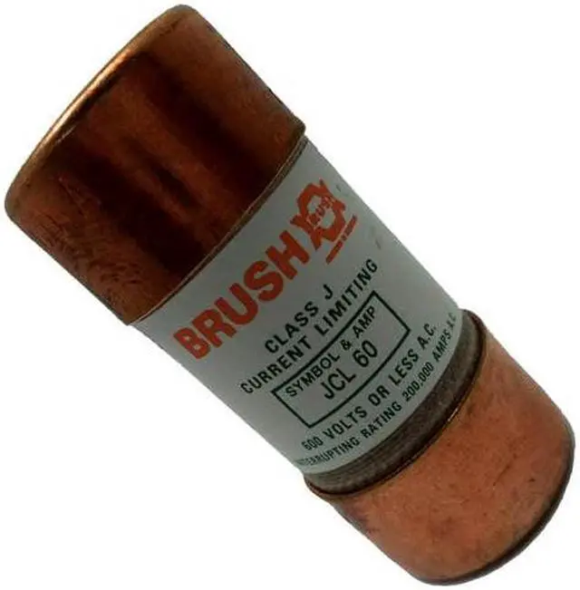 Alt view image 3 of 3 - JCL60 - FUSE FB 60A 600V 27X61MM J HRC IR-200KA CERAMIC