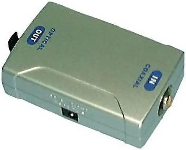 Main image of 45-1251 - COAX TO OPTICAL CONVERTER COAX(RCA)DIGITAL AUDIO - OPTICAL