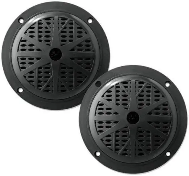 Main image of PLMR41B - SPEAKER RND WP 4R 100W MAX 4IN. BLK 100-18KHZ (2 pcs/pkg)
