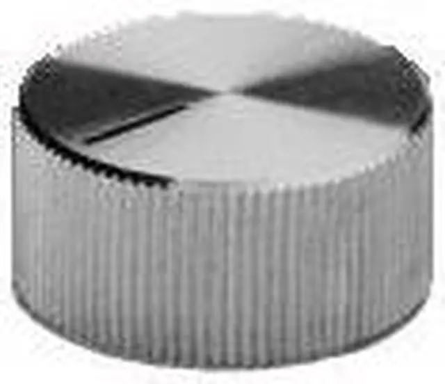 Main image of KHF-900G - KNOB 1/4IN MET 24MM SCREW SILVER