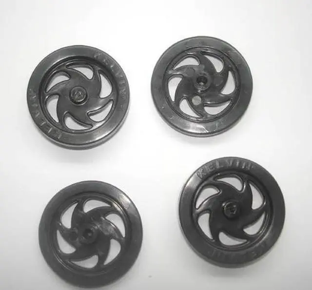 Main image of 870140 - WHEEL FRONT 1.37IN WITH END CAP FITS 3MM AXLE (4 pcs/pkg)
