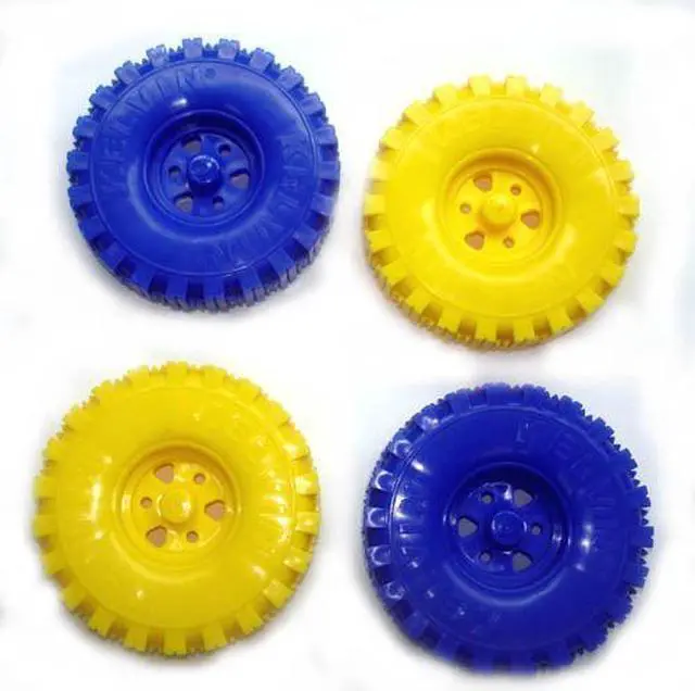 Main image of 870143 - WHEELS 4PK 3IN DIAMETER FITS 3MM AXLE (4 pcs/pkg)