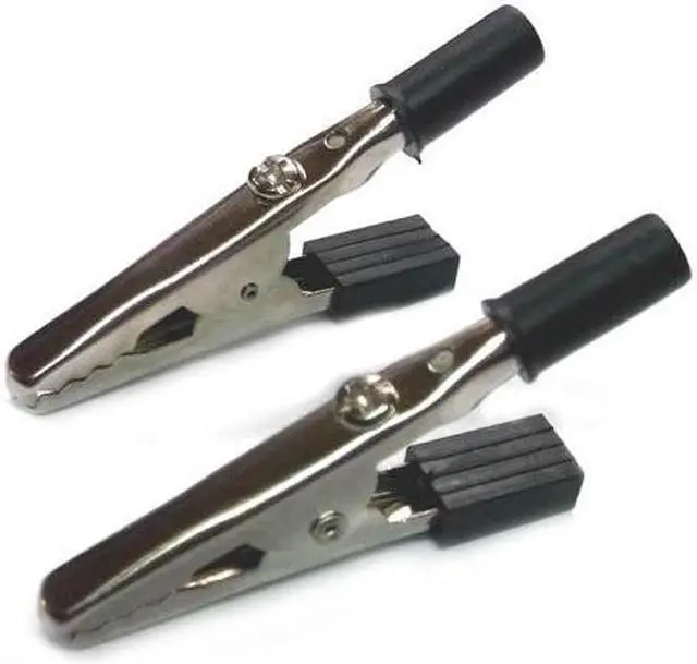 Main image of QK-8155-BLK - ALLIGATOR CLIP STACKABLE BLK 50MM (2 pcs/pkg)