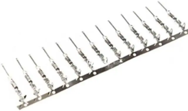 Main image of GMQD-0020-100 - PINS SQUARE DUPONT MALE FOR 2.54 MM HOUSING (100 pcs/pkg)