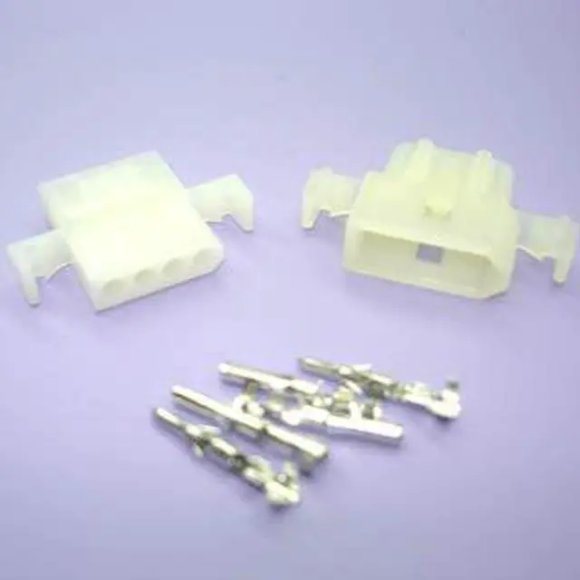Main image of 61-404 - MOLEX KIT 4POS 1X4 1SET .062IN PLUG AND RECEPTACLE W/PINS 5A@250V