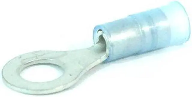 Main image of 230213RV - RING TERM BLU #10 16-14AWG NYLON ID-4.8MM OD-8.7MM DOUBLE CRIMP (6 pcs/pkg)