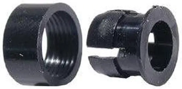 Main image of 55-550-10 - LED HOLDER AND RING 5MM PLAS BLK  (10 pcs/pkg)