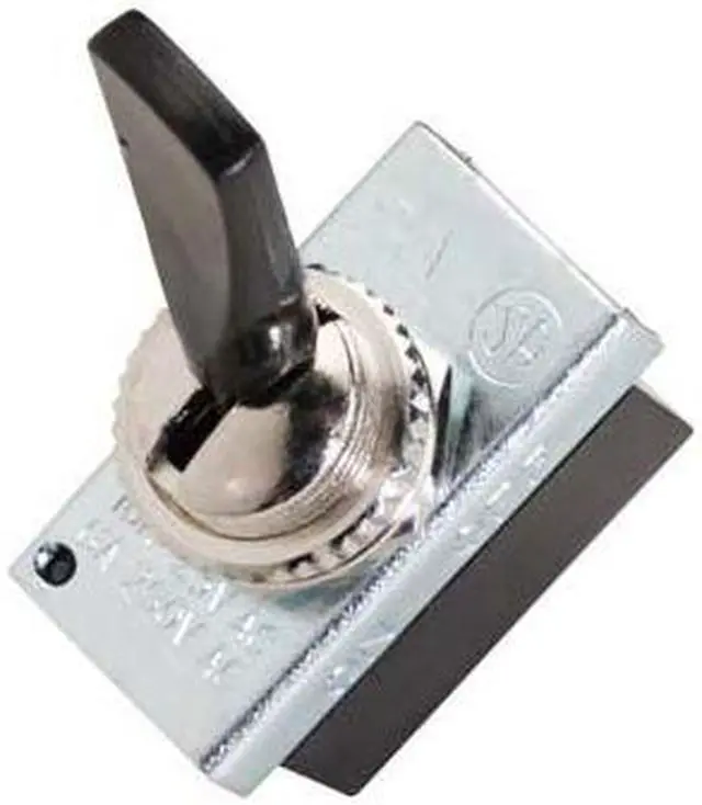 Main image of 2750651 - TOGGLE SWITCH 1P1T 10A ON-OFF 125VAC TH SOL FLAT ACTU 12MM HOL