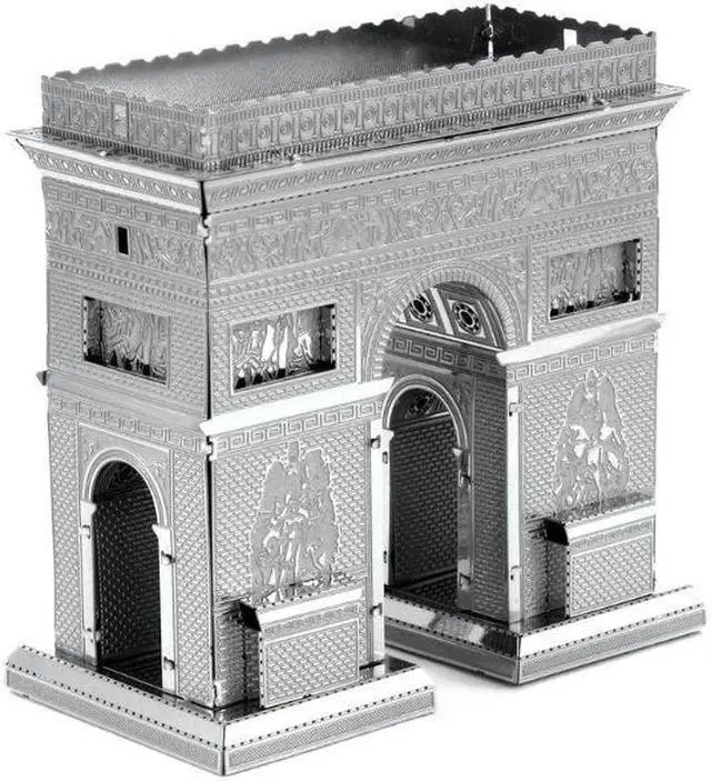 Alt view image 6 of 6 - MMS023 - ARC DE TRIOMPHE. METAL EARTH 3D LASER CUT MODEL