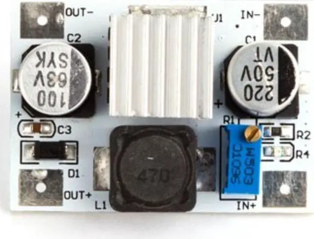 Alt view image 2 of 3 - WPM402 - DC-DC VOLTAGE STEP-UP MODULE O/P 5 TO 55VDC I/P 3.5 TO 35VDC