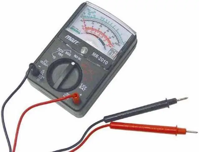 Main image of MR-2010 - MULTIMETER ANALOG RES AMP VOLT pocket size 10kr/volt sensitivit