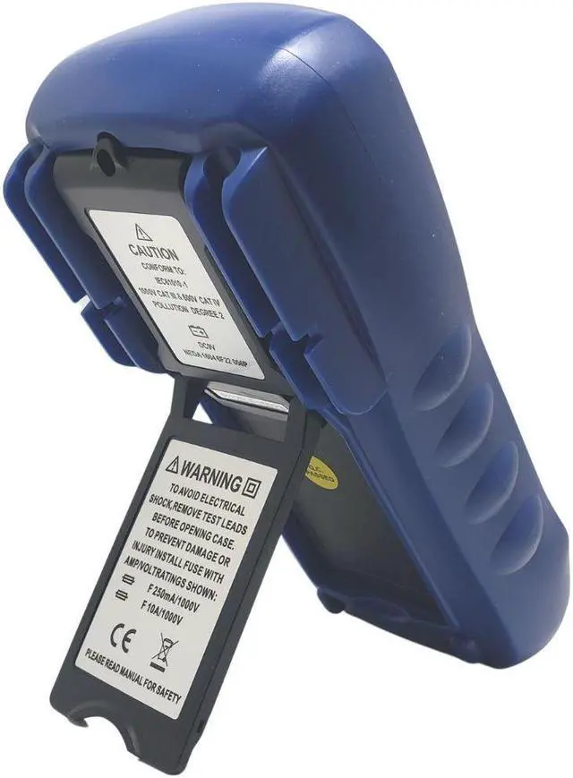 Alt view image 3 of 6 - MTP 2327 - MULTIMETER DIGITAL 10A W/BASIC TEMP RES AMP DIODE VOLT HERTZ