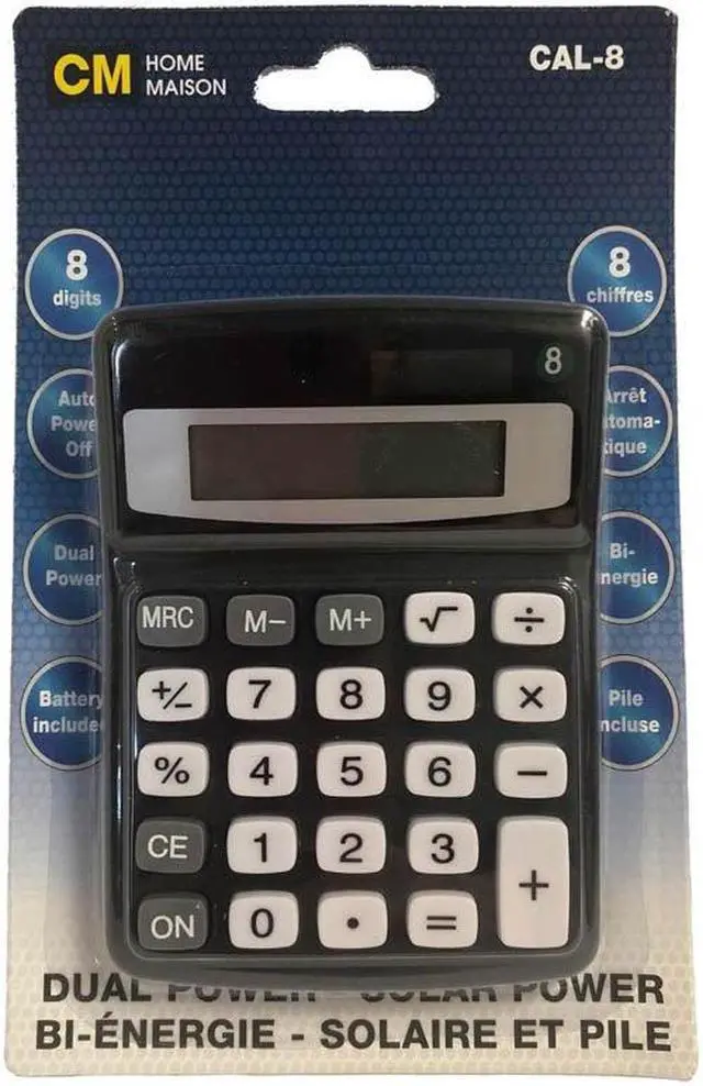 Main image of CAL-8 - CALCULATOR 8 DIGIT DESKTOP