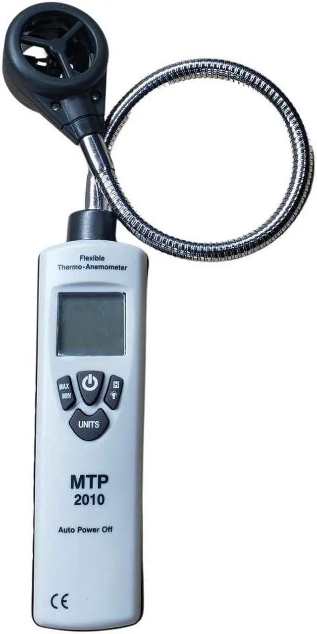 Alt view image 2 of 4 - MTP 2010 - THERMO-ANEMOMETER DIGITAL MINI VANE GOOSENECK