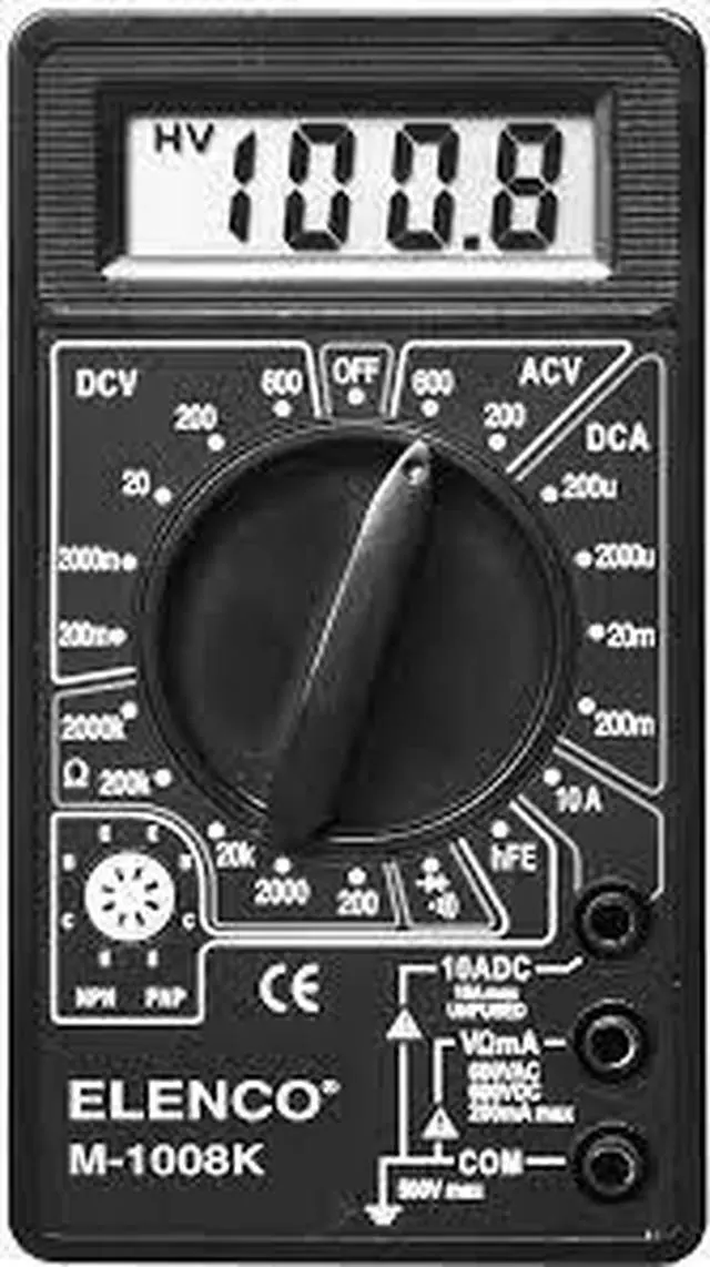 Alt view image 2 of 5 - M-1008K - DIGITAL MULTIMETER KIT