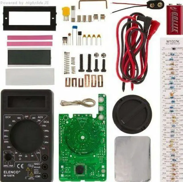 Alt view image 3 of 5 - M-1008K - DIGITAL MULTIMETER KIT
