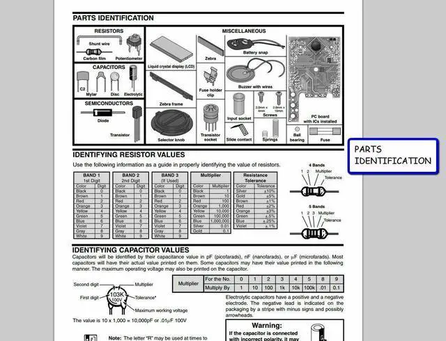 Alt view image 5 of 5 - M-1008K - DIGITAL MULTIMETER KIT